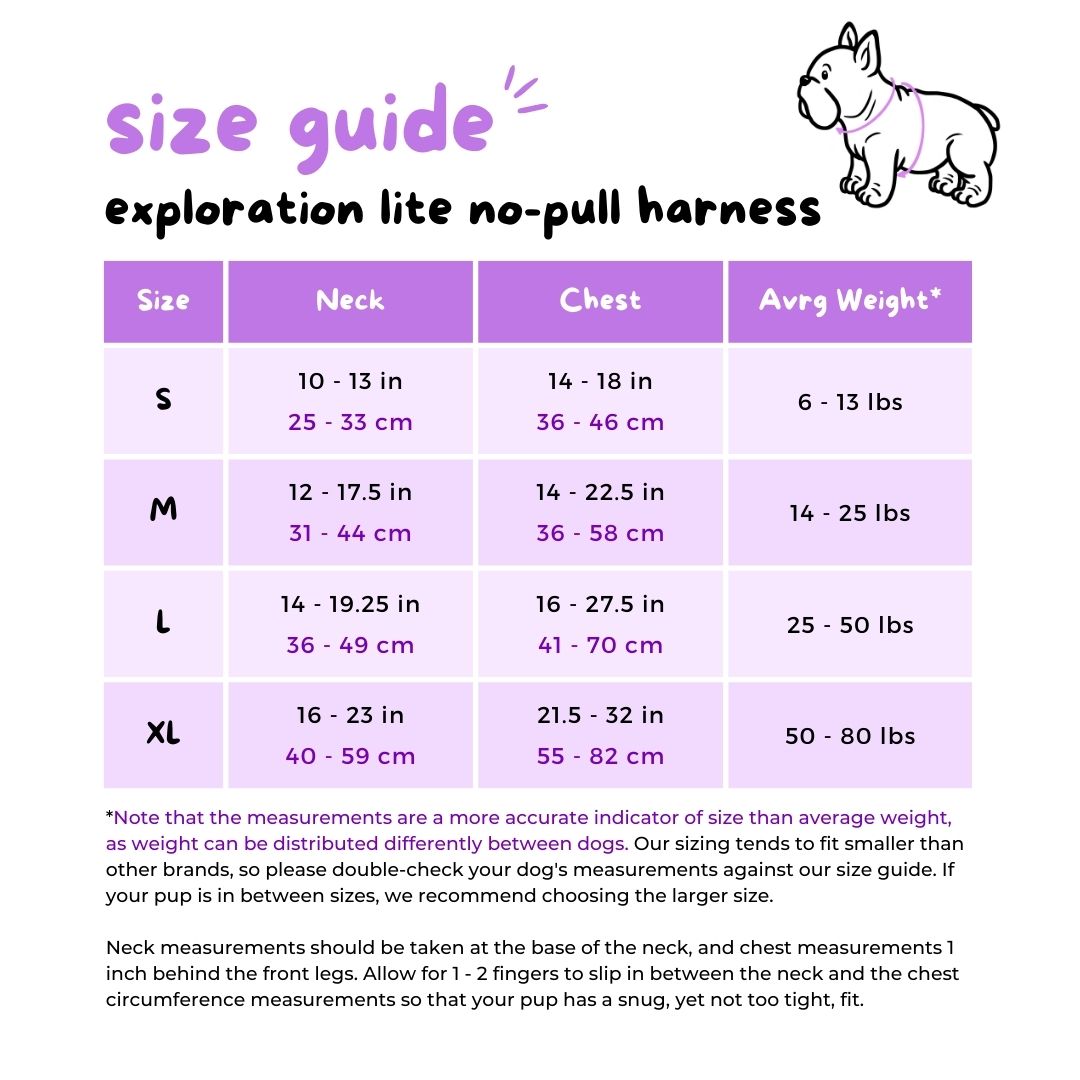 Exploration Lite No-Pull Dog Harness - S'mores