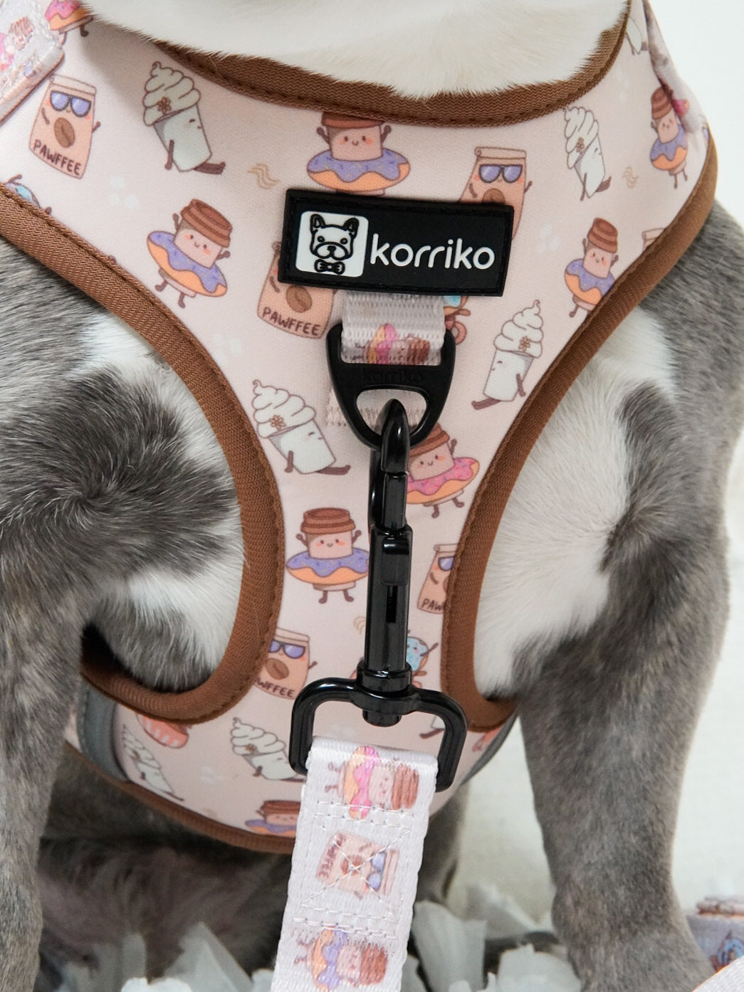 Adjustable Dog Harness - Coffee Break