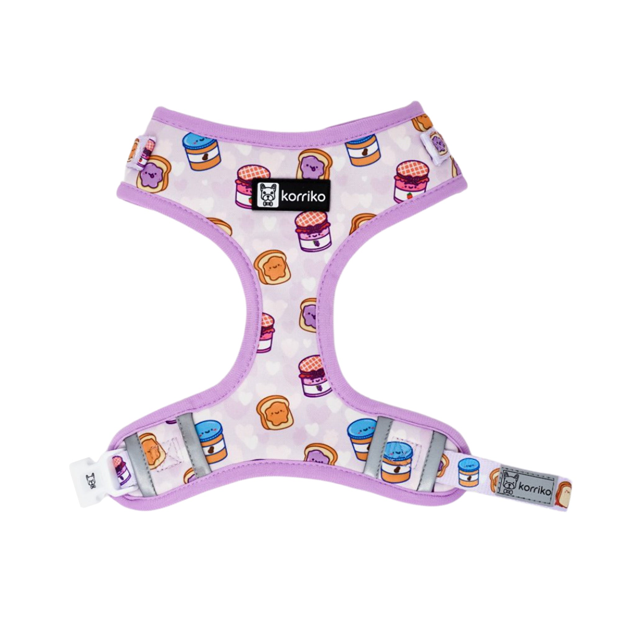 Adjustable Dog Harness - Peanut Butter Jelly (SECONDS - FINAL SALE)